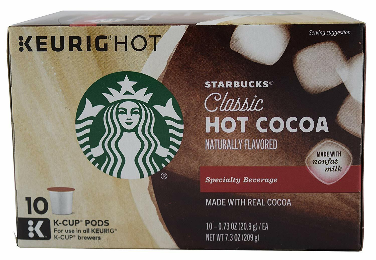 Starbucks Classic Hot Cocoa K-Cup Pods 