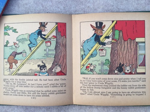 Uncle Wiggily's June Bug Friends 1936 By Howard R. Caris Whitman Publishing - Picture 4 of 7