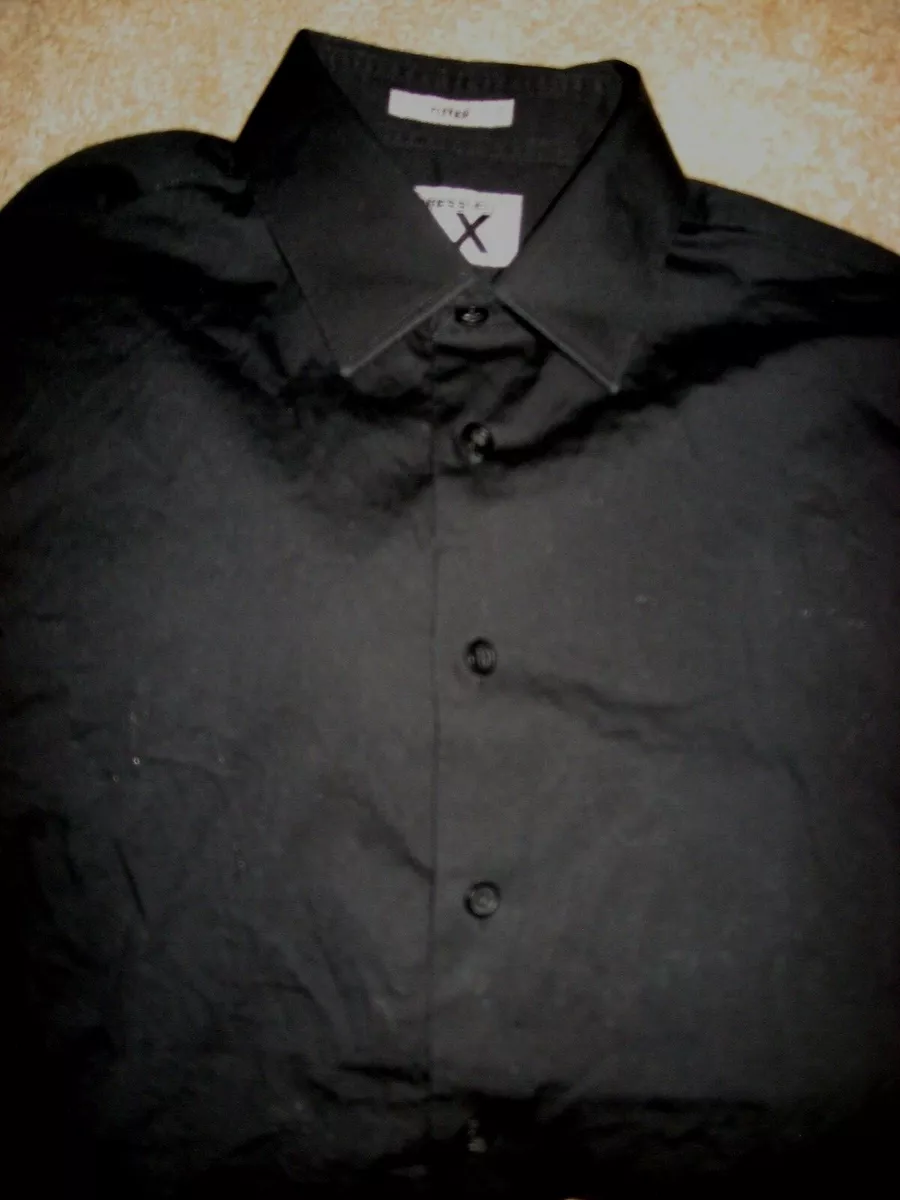 Express black best sale dress shirt