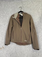 Cloudveil Jacket Womens Medium Brown Insulated Full Zip Hooded Outdoors Winter