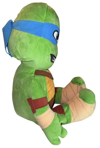 Build A Bear Teenage Mutant Ninja Turtles TMNT Leonardo 18” Plush Toy Flip Face - Picture 4 of 7