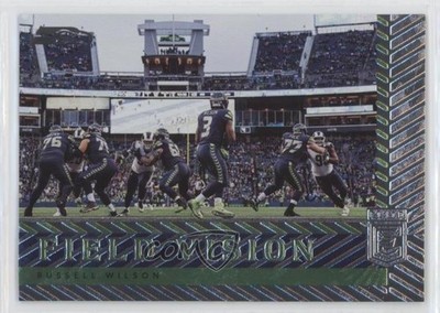2018 Donruss Elite Field Vision 6/299 Russell Wilson #FV-8 7bf