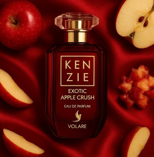 Kenzie Exotic Apple Crush Volaré - Eau de Parfum de Luxe 100 ml aux Extraits Naturels
