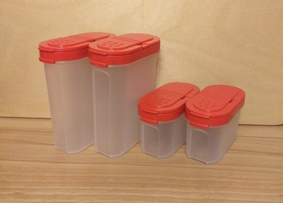 Tupperware 2 Gewürzriesen und 2 Gewürzzwerge im Set Neuware Originalverpackt