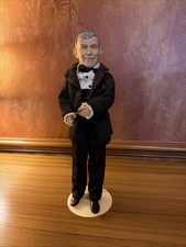 George Burns Collectible Doll  With Cigar And Stand - 16”