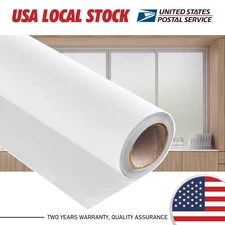 Frosted Glass Window Privacy Film, Classic Glass Cling Window Film Static Cling