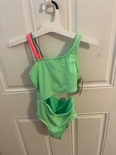 BRAND NEW GIRL'S SIZE MEDIUM 8 ART CLASS 1 PIECE SWIM SUIT