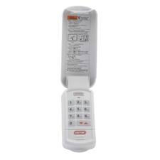 Genie Garage Door Opener Wireless Keyless Keypad - Safe  1 Pack, Off-White
