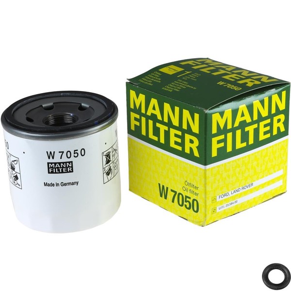 Mann ÖLfilter Mit Dichtring FüR Ford Transit Custom Kasten 2.4 Tdci RWD 2.2-image