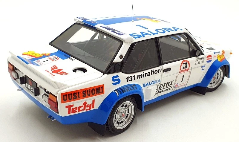 Kyosho масштаб 1/18 литой 08376H - 1980 Fiat 131 Abarth #1 1000 озер - Изображение 2 из 4