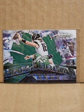 2025 Panini Prizm - Prizm Break Trevor Lawrence #1 Green Wave Prizm