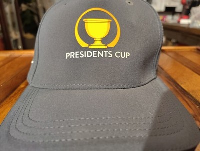 Lacoste Sport Luxury Designer Presidents Cup golf league cap hat RARE New Tags