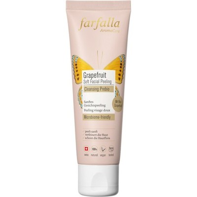 Farfalla Grapefruit Soft Facial Peeling Cleansing Prebio   50 ml