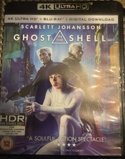 Ghost in the Shell (4K UHD Blu-ray/Blu-ray, 2017)