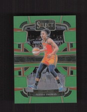 2024 Panini Select WNBA #2 Alyssa Thomas Prizms Neon Green #/75