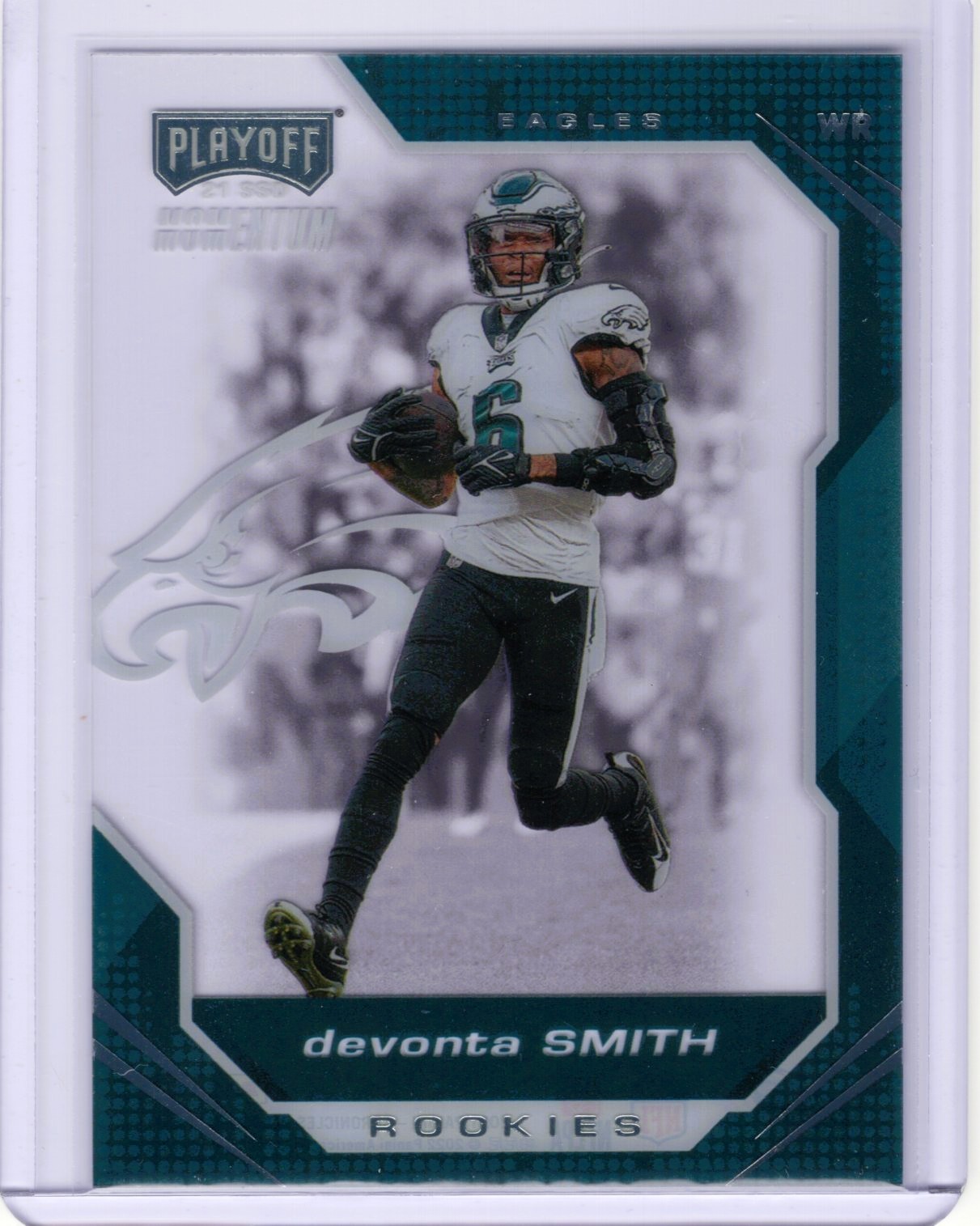 2021 Panini Chronicles DeVonta Smith #PMR-7 Playoff Momentum Rookies