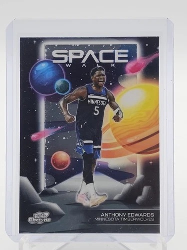 2025 Topps Cosmic Chrome Anthony Edwards Base (RAW)