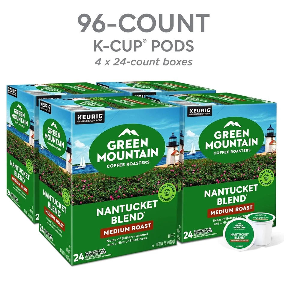 Nantucket Blend Keurig Single-Serve K-Cup Pods, Medium Roast Coffee, 96 Count - Image 3 of 4