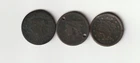 0812----1840s Lot of 3 Liberty Large Cents