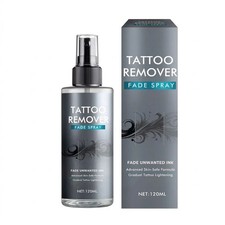 Advanced Tattoo Fade Spray Gentle Gradual Lightening Skin Safe Remover 120ml