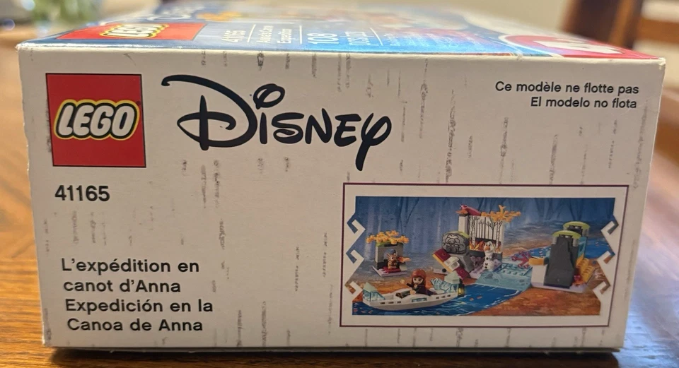 LEGO Disney Princess: Anna's Canoe Expedition (41165), TOTALMENTE NUEVO, Envío Gratis Foto 4 de 4