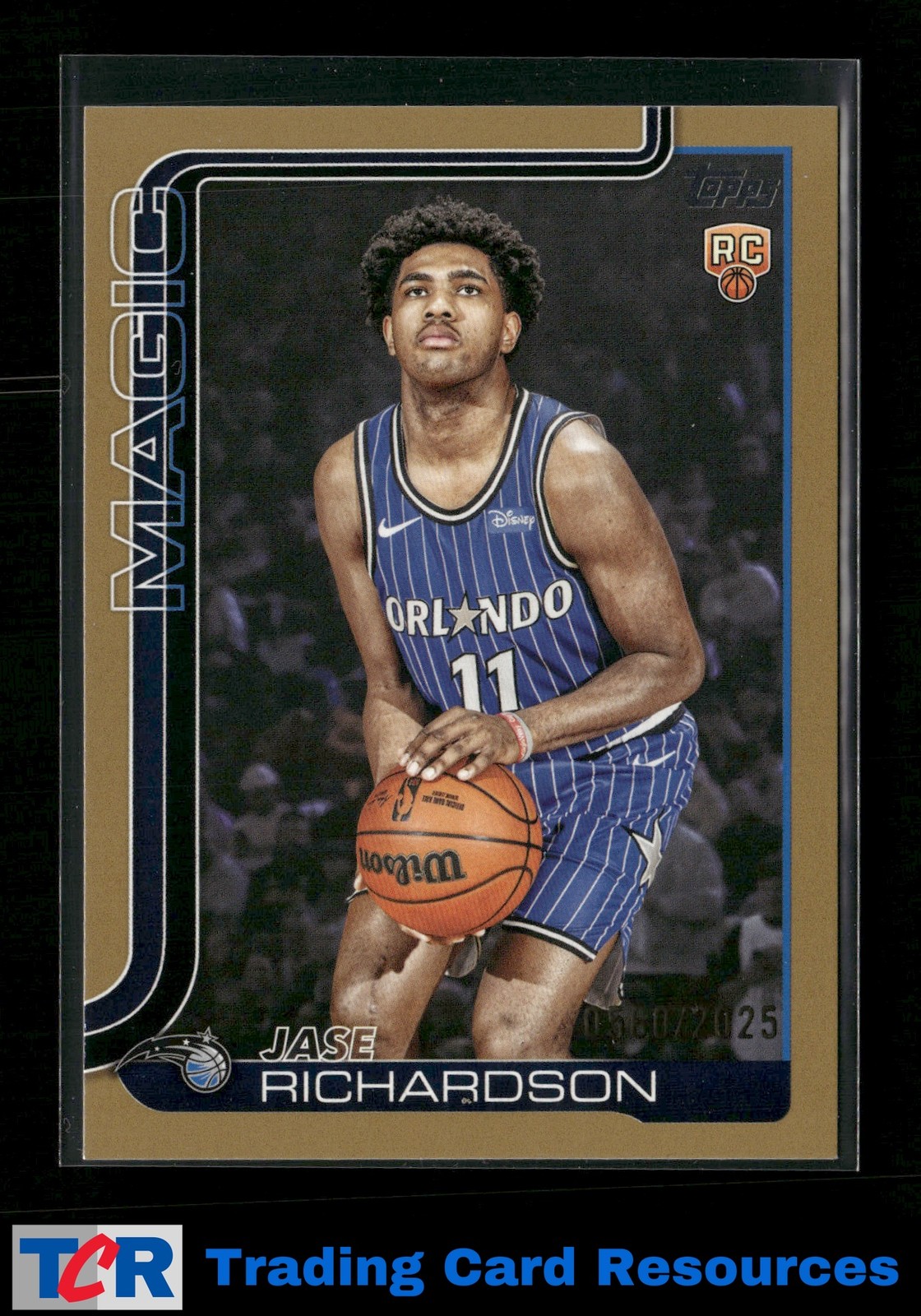 2025-26 Topps #225 Jase Richardson Gold #/2025