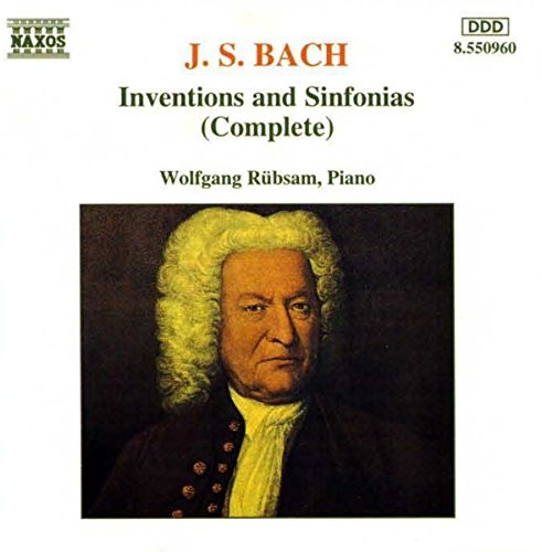 Wolfgang - BACH, J.S.: Inventions and Sinfonias, BWV 772-801 - Wolfgang CD 19VG