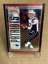 Bowman Chrome Tom Brady #8 New England Patriots 2005