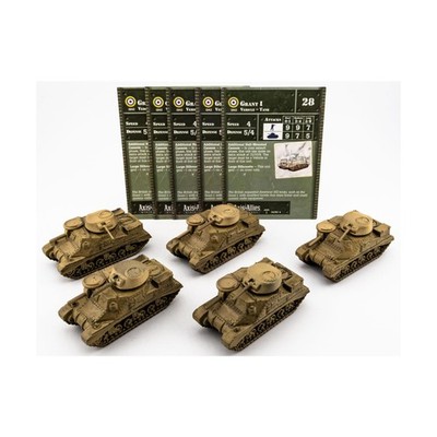 WotC Axis & Allies North Africa Grant I x5 NM