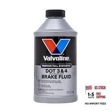 DOT 3 4 Synthetic Brake Fluid, 12 oz 12 fl oz