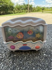 Vintage Fisher-Price Ocean Wonders Aquarium Crib Soother Working No Bubbles