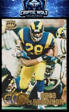 1997 Pacific Crown Collection #350 Greg Robinson St. Louis Rams