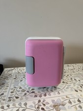 Mini Portable Fridge 4L – Pink – Hot & Cold Function