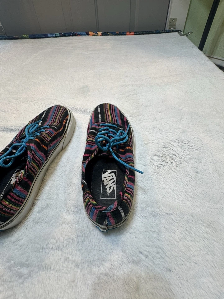 VANS подлинный Guate полоски кроссовок женщин 7,5 M 6 унисекс гватемальский полоски - Изображение 4 из 4