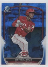 2023 Bowman Sapphire Edition Chrome Prospects Elly De La Cruz #BCP-65 11s9
