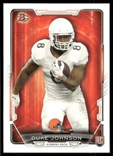 2015 Bowman Duke Johnson Rookie #32 Cleveland Browns