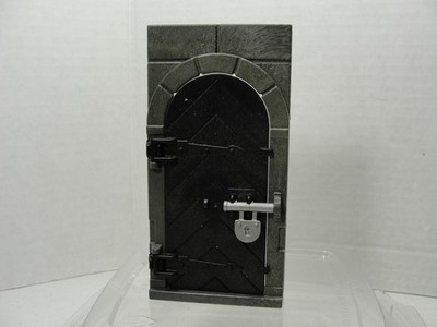 Playmobil gate-red dragon-lock entrance-medieval castle 3269