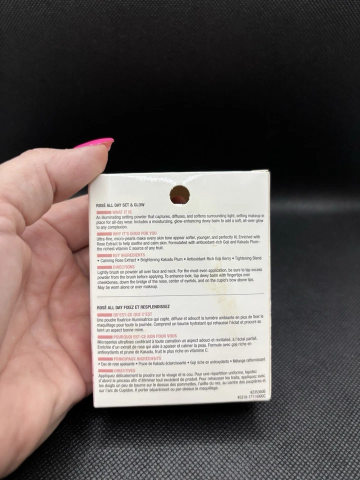 Physicians Formula Rose All Day Set & Glow Illuminating Powder & Dewy Balm New - Image 2 of 2