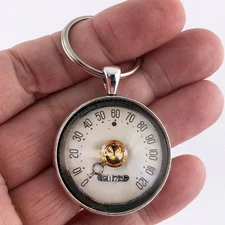 Antique DeSoto 120 MPH Speedometer 1.2 Diameter Keychain