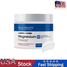Magnesium Freeze - Topical Magnesium Cream With Niacinamide For Joints, Low Back
