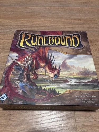 Runebound Board Game 3rd Edition Fantasy Flight Games 2015 - Complete