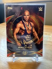 2025 Topps WWE Universe Kurt Angle Ring Leaders Galaxy Parallel