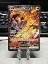 Team Rocket's Moltres ex - (Destined Rivals Stamp) 229/182 Pokemon