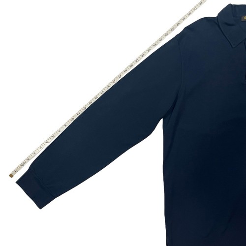 NEU Loro Piana Baumwolle Langarm Polo Herren XXL schwarz - Made in Italy Neu mit Etikett - Bild 6 von 6
