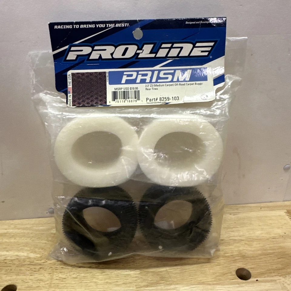 Pro-Line 8259-103 Prism Carpet 2.2" Rear Buggy Tires (2) (Z3) - Image 4 of 4