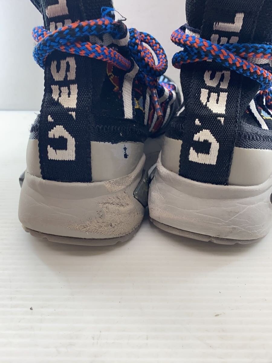 US7.5 DIESEL high-cut sneakers multicolor ethnic pattern thumbnail 6