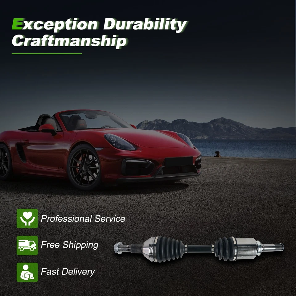 Conjunto de eje delantero CV izquierdo derecho para Chevrolet Impala Limited V6 2012-2016 3,6 L Foto 4 de 4