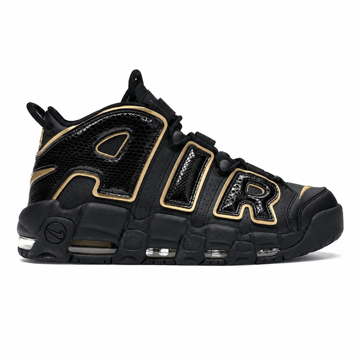 Nike ブラック/ゴールドエアモアアップテンポフランス Nike Air More Uptempo France for Sale | Authenticity Guaranteed | eBay