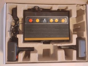 Atari Flashback 4 Classic Game Console W/ 2 Wireless Controllers - Working
