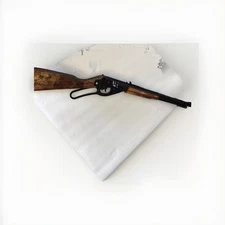 Vtg Daisy Red Ryder Model 1938B Wooden BB Gun Tested Works 